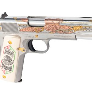 Buy COLT GOVERNMENT 1911 CLASSIC 5" 9RD .38 SUPER PISTOL W/ MEXICAN FLAG THEME - O1911C-SS38-BDM
